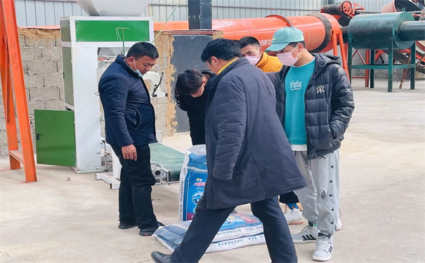 湖北鑫福農生物科技有限公司采購我公司整套有機肥生產線，及定量包裝秤